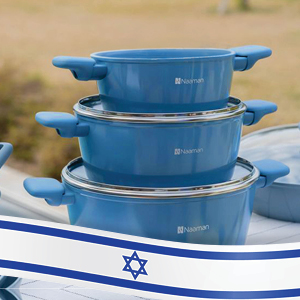 פריטים בכחול-לבן