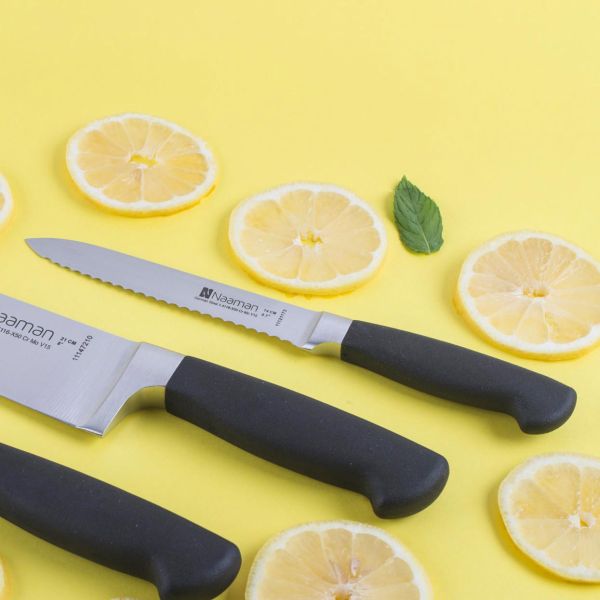 סכין מטבח רב שימושית משוננת thumbnail