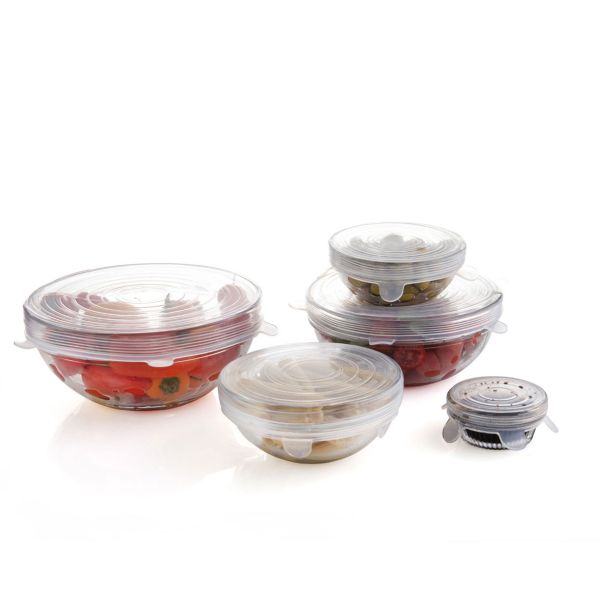 סט 5 מכסי סיליקון