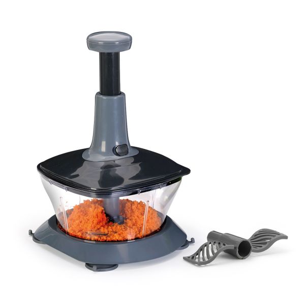 קוצץ ומעבד מזון ידני בלחיצה