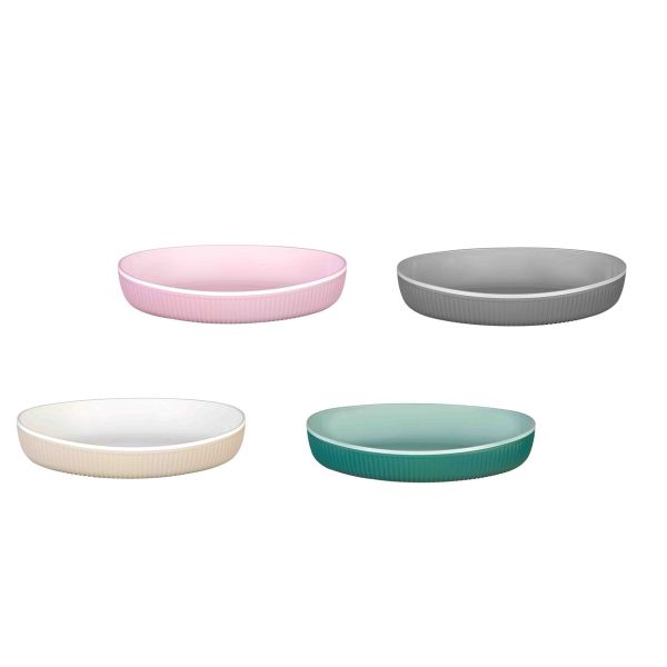 צלחת מנה ראשונה - צבע רנדומלי thumbnail