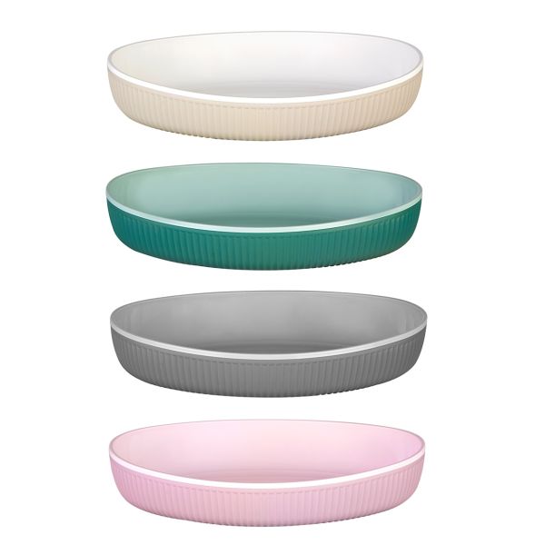 צלחת מנה ראשונה - צבע רנדומלי thumbnail