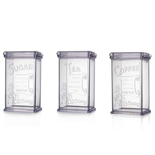 סט תה קפה סוכר 500 גרם – ACRYLIC thumbnail