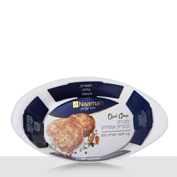 תבנית אובלית זכוכית סדרת Opal thumbnail