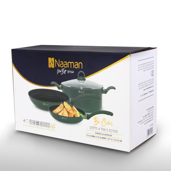 מארז בישול 4 חלקים - סדרת BE-Color thumbnail