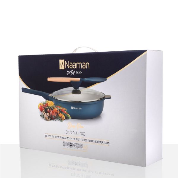 מארז בישול 4 חלקים - כולל מסננת אידוי