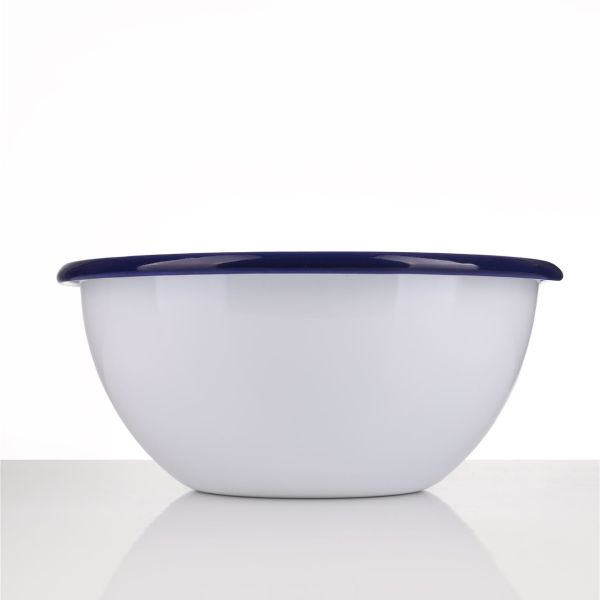 סדרת כלי אוכל אמייל White Fusion