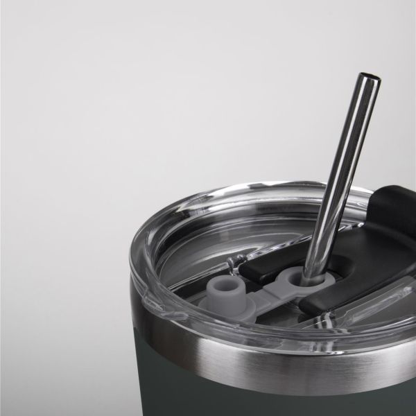 כוס תרמית עם קש סדרת Splash