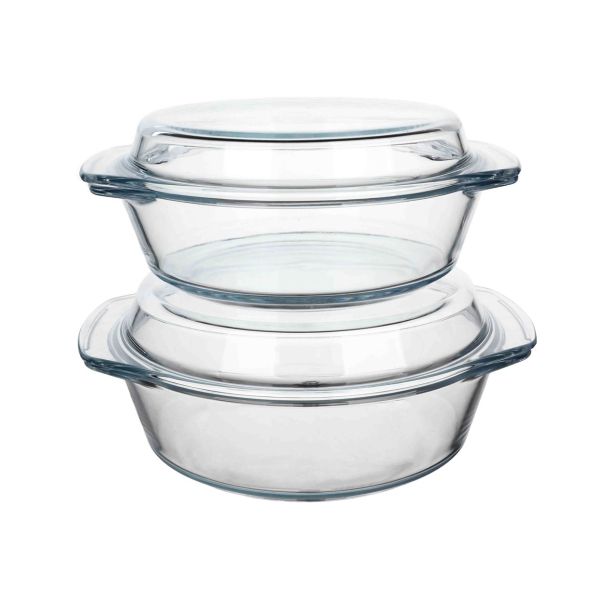 מארז 2 סירים – זכוכית