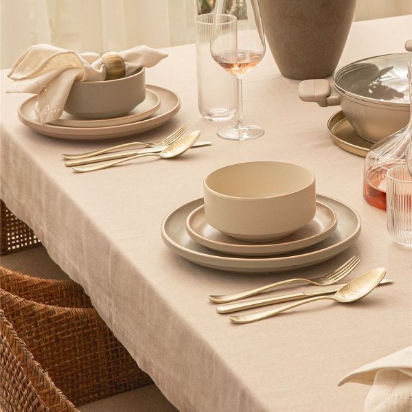 סט סכו”ם זהב נירוסטה 18/0 - Camden thumbnail