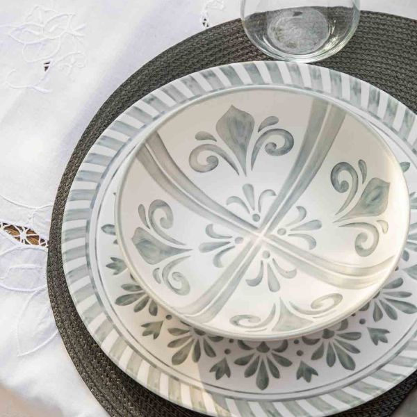 סדרת כלי אוכל מלמין Mykonos thumbnail