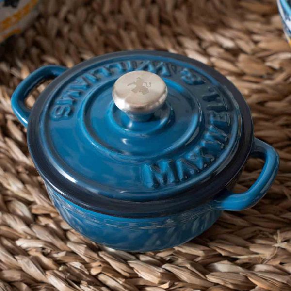 סיר קוקוט יציקת ברזל 260 מ”ל Cast Iron – כחול