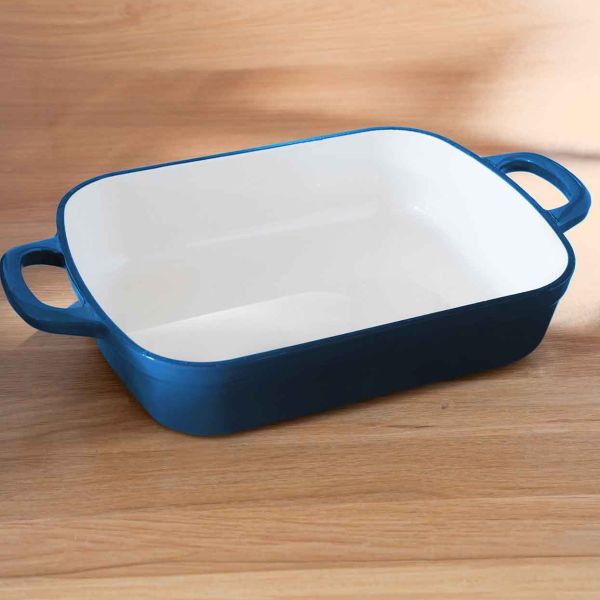 תבנית יציקת ברזל 3 ליטר Cast Iron – כחול