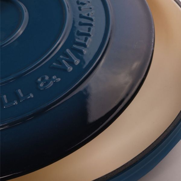 סוטאז יציקת ברזל 3 ליטר סדרת Cast Iron – כחול thumbnail