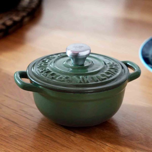 סיר קוקוט יציקת ברזל 260 מ”ל מסדרת Cast Iron – ירוק