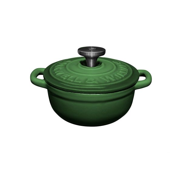 סיר קוקוט יציקת ברזל 260 מ”ל מסדרת Cast Iron – ירוק