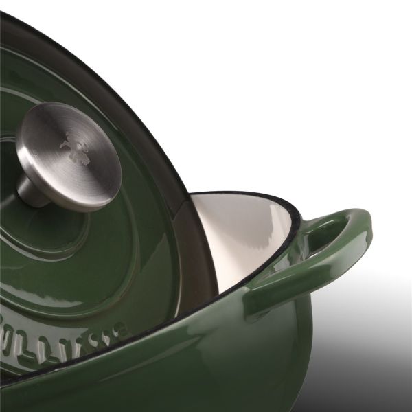 סיר קוקוט יציקת ברזל 260 מ”ל מסדרת Cast Iron – ירוק