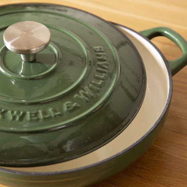 סוטאז יציקת ברזל 3 ליטר סדרת Cast Iron – ירוק thumbnail