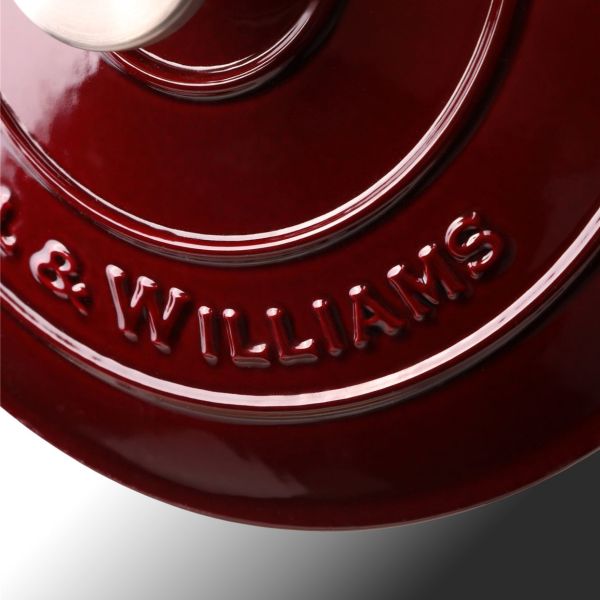 סוטאז יציקת ברזל 3 ליטר סדרת Cast Iron – בורדו thumbnail