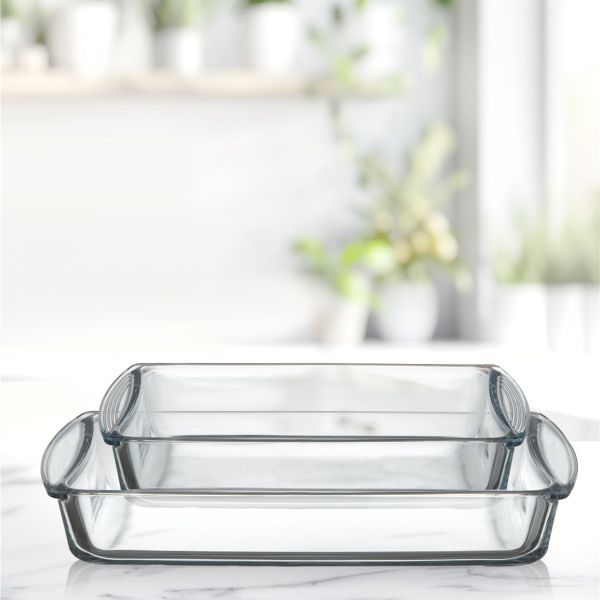 מארז 2 תבניות מלבניות - Borcam