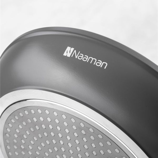 מחבת אלומיניום 22 ס”מ אפורה סדרת Americano thumbnail