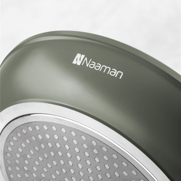 מחבת אלומיניום 24 ס”מ ירוק זית סדרת Americano thumbnail