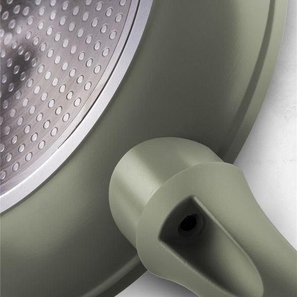 מחבת אלומיניום 24 ס”מ ירוק זית סדרת Americano thumbnail