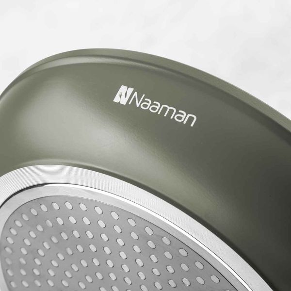 מחבת אלומיניום 24 ס”מ ירוק זית סדרת Americano thumbnail