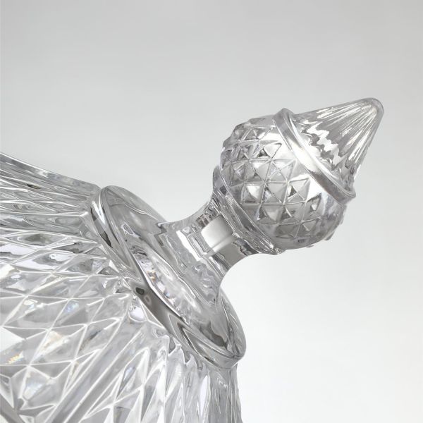 קופסת זכוכית דקורטיבית / בונבוניירה סדרת DIAMOND thumbnail