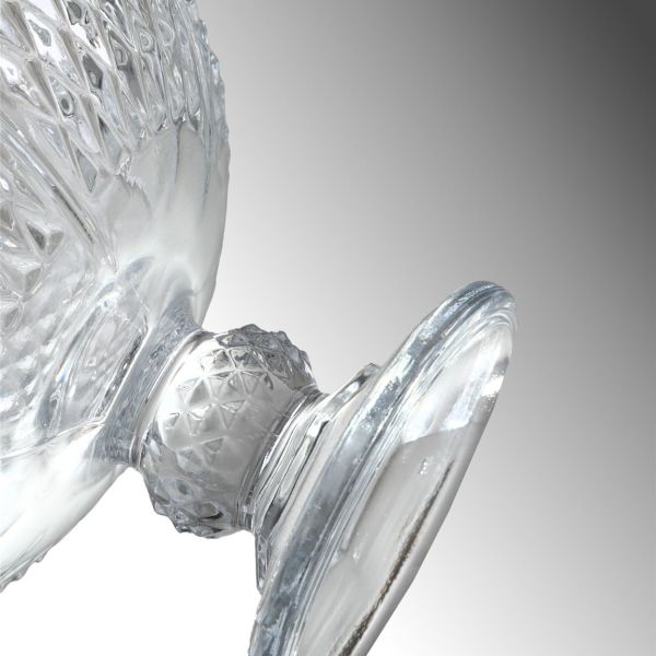 קופסת זכוכית דקורטיבית / בונבוניירה סדרת DIAMOND thumbnail