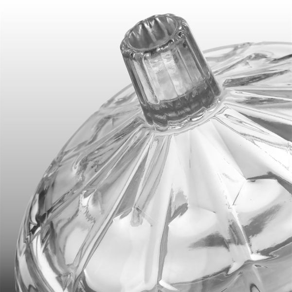 קופסת זכוכית דקורטיבית / בונבוניירה סדרת DIAMOND thumbnail