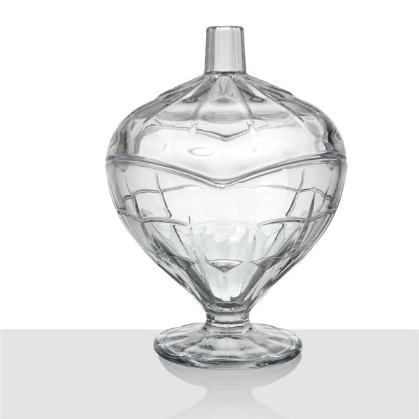 קופסת זכוכית דקורטיבית / בונבוניירה סדרת DIAMOND thumbnail