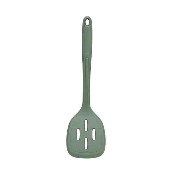 תרווד מחורץ סיליקון 32 ס”מ ירוק KITCHEN TWIST