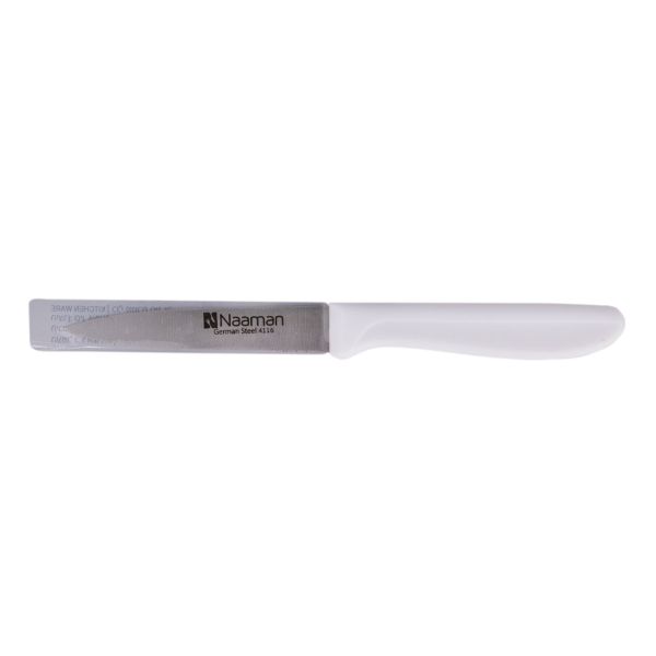 סכין מטבח משונן לבן