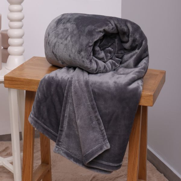 שמיכת מעבר מיקרופייבר - Solid