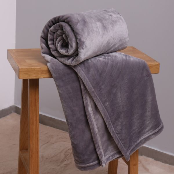 שמיכת מעבר מיקרופייבר - Solid