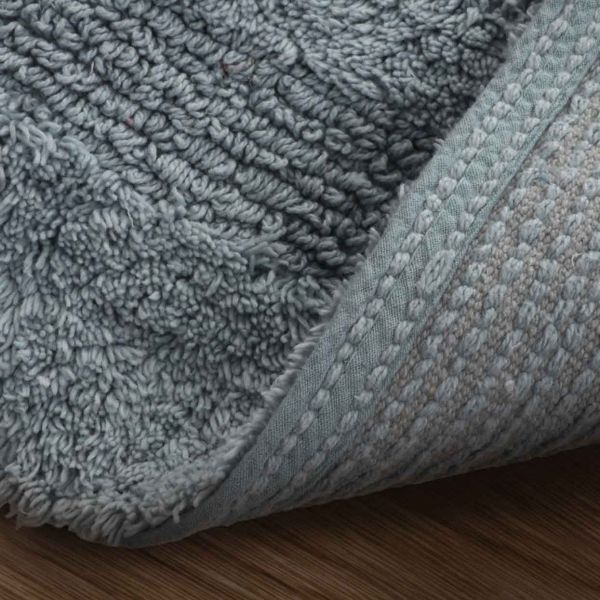 שטיח אמבטיה כחול 50/80 ס”מ כותנה - Soho