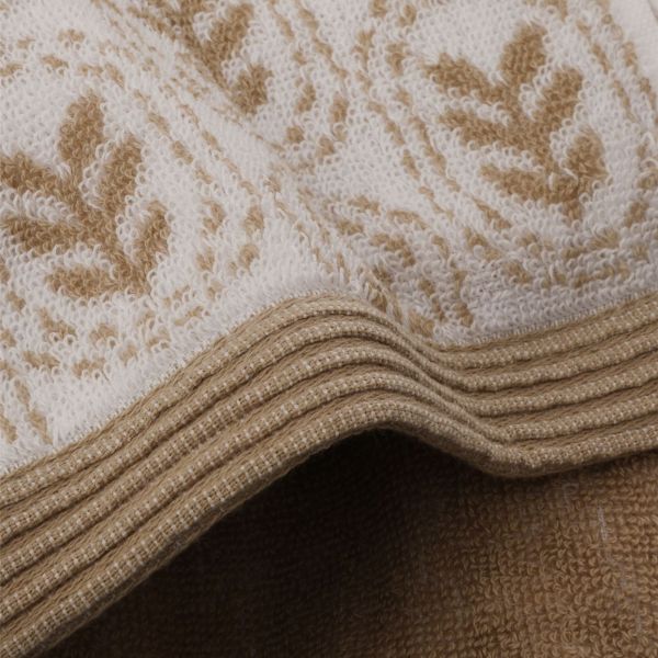 זוג מגבות אורחים כותנה - Ananda