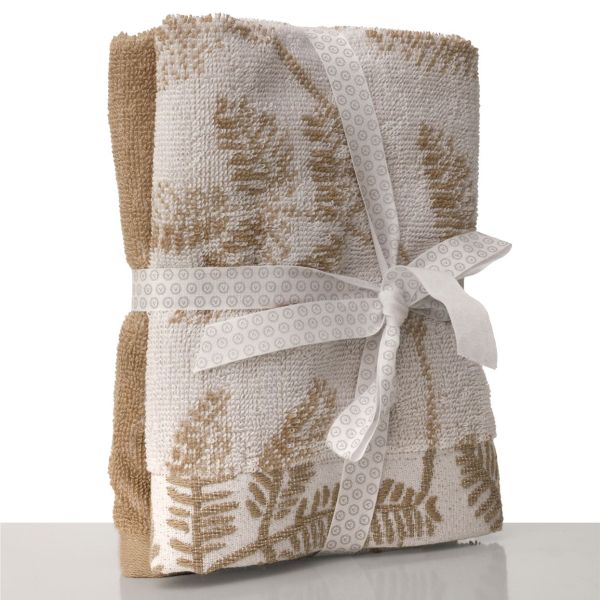 זוג מגבות אורחים כותנה - IVY