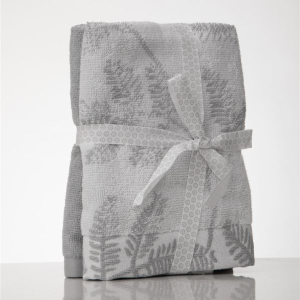 זוג מגבות אורחים כותנה - IVY