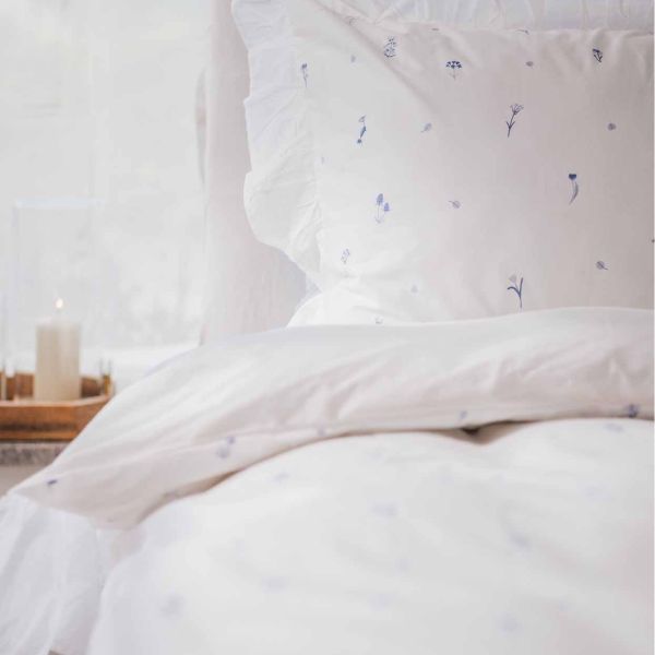 סט מצעים כותנה פרקל 200 חוטים דגם Delhi