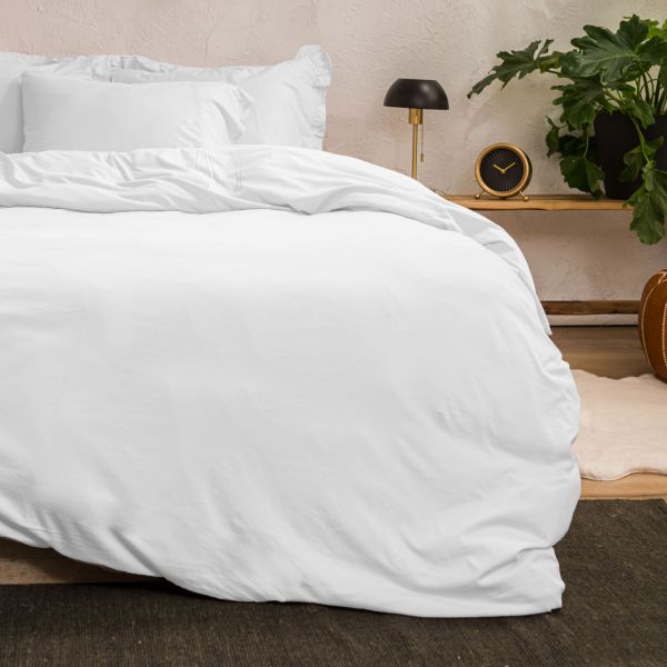 סדרת מצעי מיקס ג’רסי - לבן