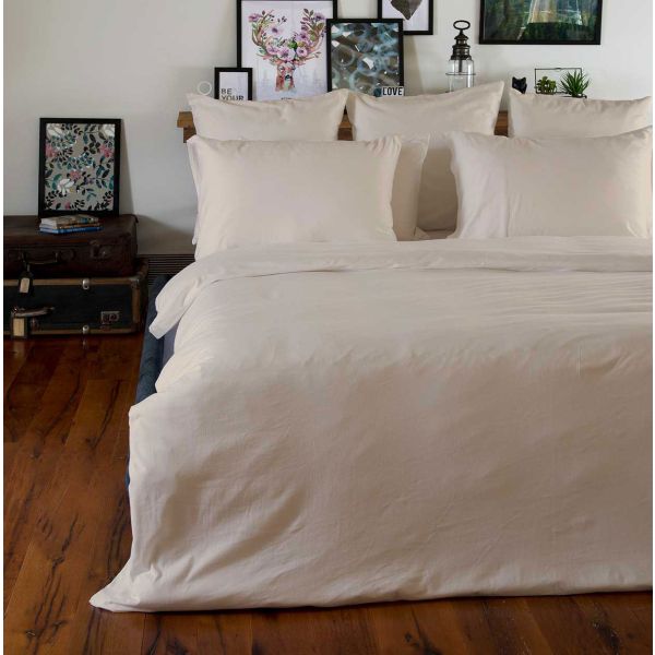 סדרת מצעי מיקס ג’רסי - שמנת