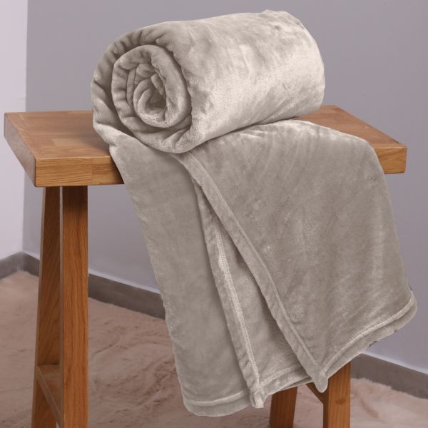 שמיכת מעבר מיקרופייבר - Solid