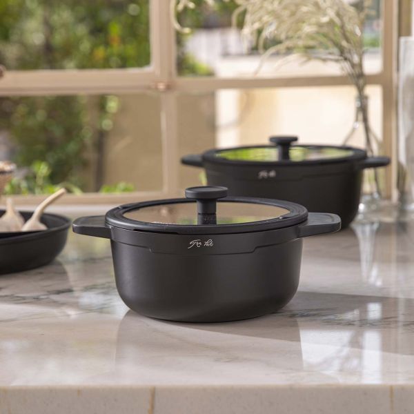 סיר יציקה אלומיניום סדרת Elements שף אסף גרניט thumbnail