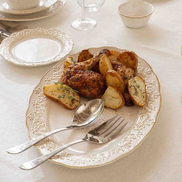 פלטת הגשה אובלית סדרת Samara