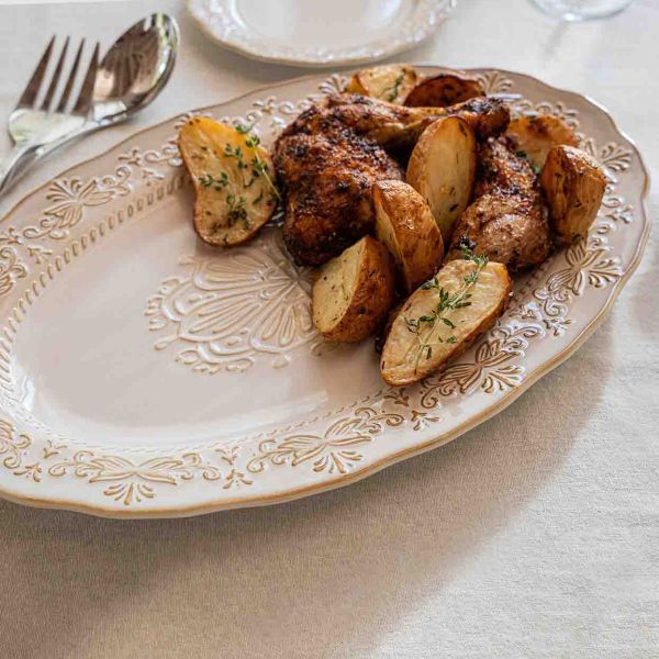 פלטת הגשה אובלית סדרת Samara