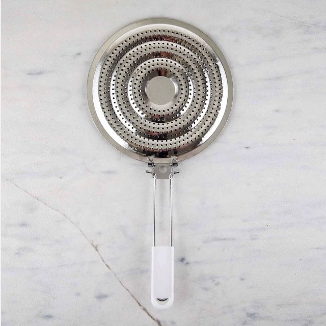 מגן להבה עם ידית מתקפלת