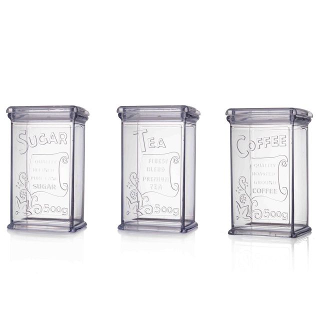 סט תה קפה סוכר 500 גרם – ACRYLIC