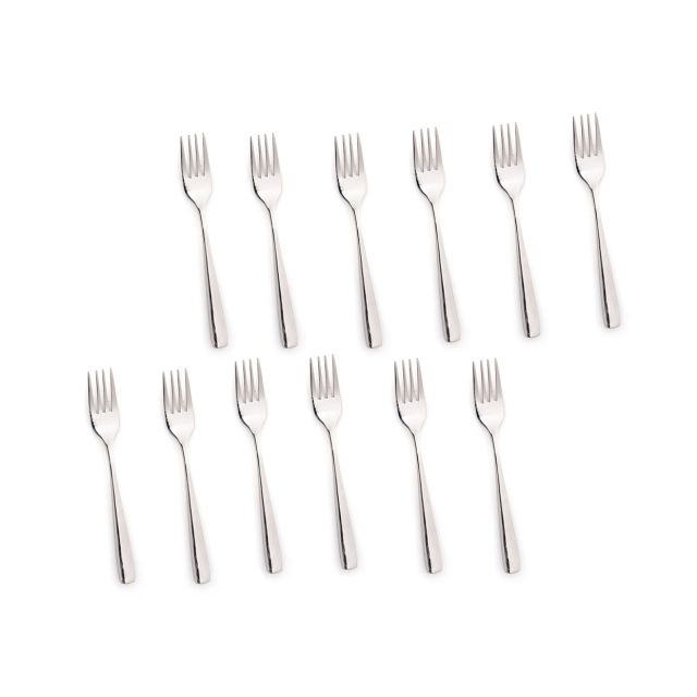 12 מזלגות נירוסטה